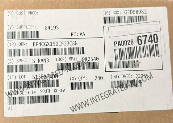 EP4CGX150CF23C8N Cyclone IV GX FPGA IC avec BGA484 Package pour les applications à haute performance