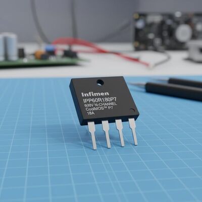 IPP60R180P7 Transistor MOSFET de puissance CoolMOSTM P7 600V à canal N avec courant de vidange continu de 18A