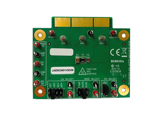 LMZM23601V3EVM Solutions intégrées 4V à 36V DC/DC Module d'évaluation de la puissance décroissante