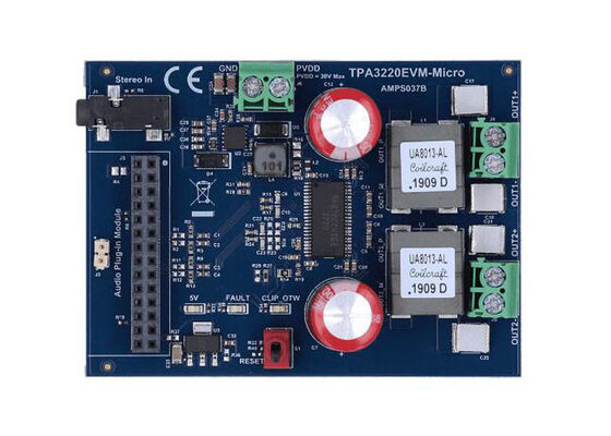 Conseil d'évaluation des solutions intégrées TPA3220EVM-MICRO Micro-module d'amplificateur audio de classe D
