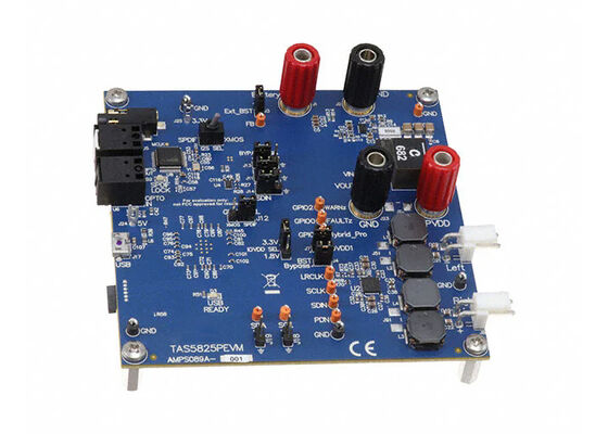 TAS5825PEVM Solutions intégrées PurePath TM 2 canaux de classe D Amplificateur audio Conseil d'évaluation