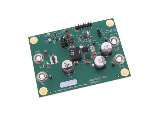 LM5156EVM-BST Solution intégrée Sortie non isolée Step Up DC/DC Controller Board