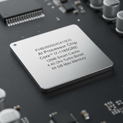 FH8069004541900 processeur AI Chip CoreTM i7-1185GRE avec cache intelligent de 12 Mo 4,40 GHz Turbo Boost et mémoire maximale de 64 Go