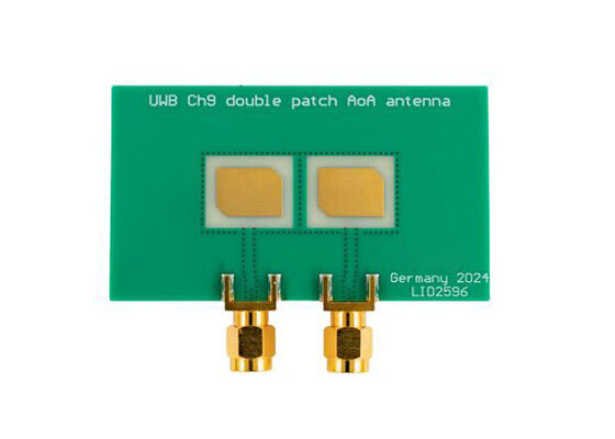 LID2596 Solutions intégrées Antenne à double patch pour NCJ29D6 IC UWB sécurisé en trois dimensions