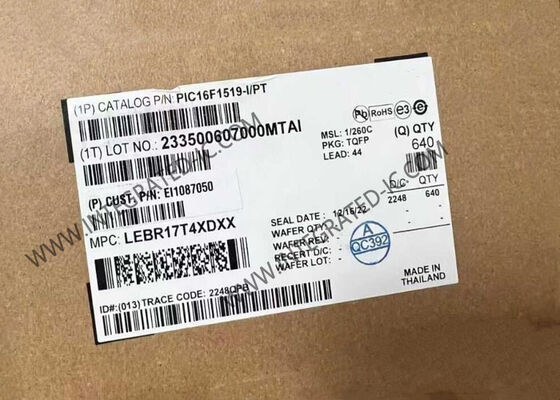 PIC16F1519-I/PT Microcontrôleur MCU 20MHz 8 bits Microcontrôleur IC avec technologie XLP et 36 I/O