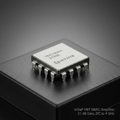 Puce de circuit intégré HMC589AST89E Amplificateur MMIC HBT InGaP avec gain de 21 dB et plage de fréquences DC à 4 GHz