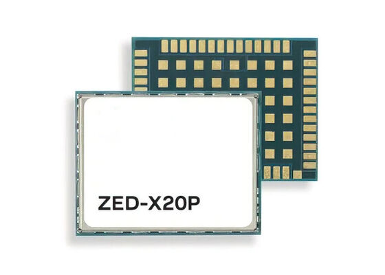 Module de communication sans fil ZED-X20P-00B Récepteur GNSS haute précision toutes bandes X20