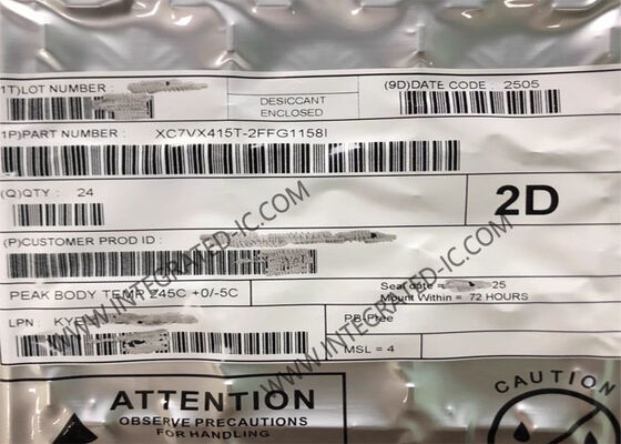 XC7VX415T-2FFG1158I 640MHz Réseau de portes programmables sur site FPGA Circuit logique programmable
