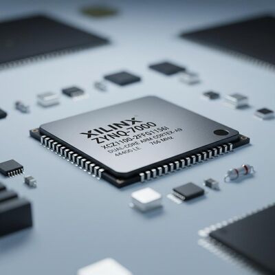 XC7Z100-2FFG1156I FPGA Zynq-7000 Système sur puce avec ARM Cortex-A9 à double noyau, 444000 LE et vitesse 766 MHz