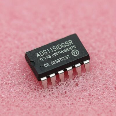 ADS1115IDGSR 16Bit Delta Sigma ADC avec taux d'échantillonnage 860SPS et interface I2C convertisseur analogique en numérique