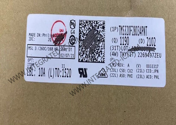 TMS320F28034PNT Microcontroller MCU C2000 Real-Time 32-Bit MCU with 60MHz Speed and 128KB Flash Memory