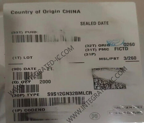 S9S12GN32BMLCR Microcontrôleur MCU 25MHz 16 bits HCS12 Microcontrôleur IC LQFP-32