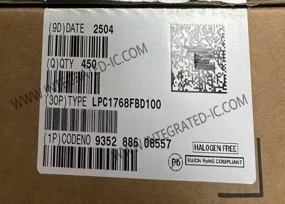 LPC1768FBD100 Microcontrôleur MCU 100MHz Microcontrôleur à 32 bits IC LQFP-100 ARM Cortex-M3 MCU