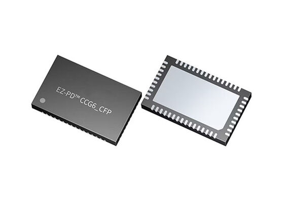 CYPD6229-52LQXI puce de circuit intégré à port unique USB-C de 2,7 V à 21,5 V