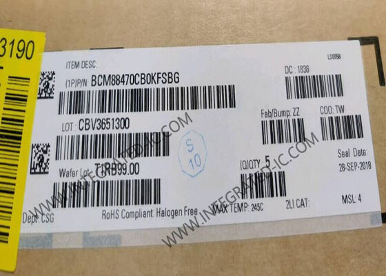 BCM88470CB0KFSBG Ethernet IC haute performance 300 Gbps Commutateur Ethernet Qumran-AX