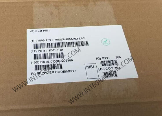 Microcontrôleur MIMX8UX5AVLFZAC MCU 5 cœurs 64 bits processeurs embarqués IC BGA-1296