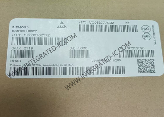 BSS169 Puce de circuit intégré 100V 170mA Mode d'épuisement des canaux N MOSFET Transistors PG-SOT23-3