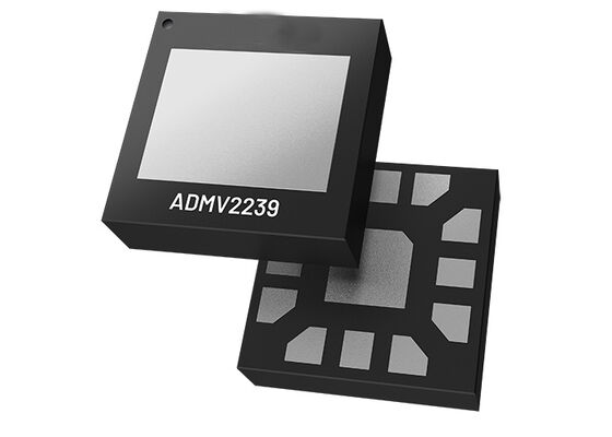Circuit intégré ADMV2239BCCZ 37 GHz à 43,5 GHz simplifie le réseau d'antennes sur carte