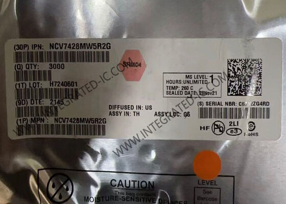 Puce de circuit intégré NCV7428MW5R2G, puce de base de système automobile de 5,5 V à 28 V
