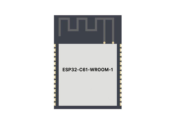 Module de communication sans fil ESP32-C61-WROOM-1-N8R8 Wi-Fi 6 2.4GHz et module sans fil BT LE