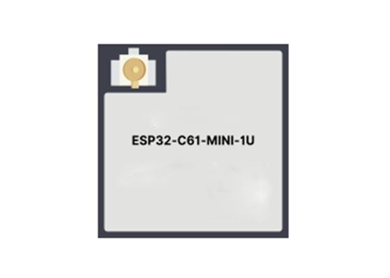 Module de communication sans fil ESP32-C61-MINI-1U, module Wi-Fi et BLE puissant à usage général