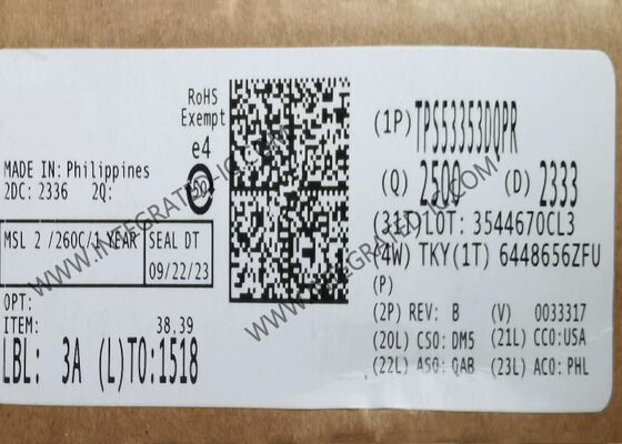 TPS53353DQPR puce de circuit intégré 20A mode D-CAP TM convertisseur de puce SWIFT TM synchrone avec 1.5V à 15V de tension d'entrée