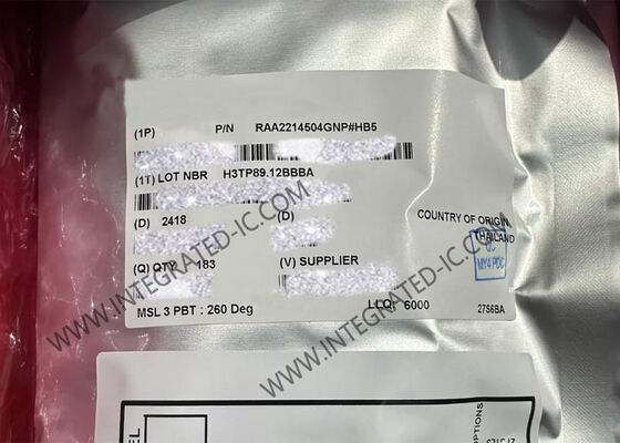 RAA2214504GNP Circuit intégré à puce convertisseur à boucle synchrone de 4,5 V à 42 V entrée 5A sortie continue Module d'alimentation industrielle