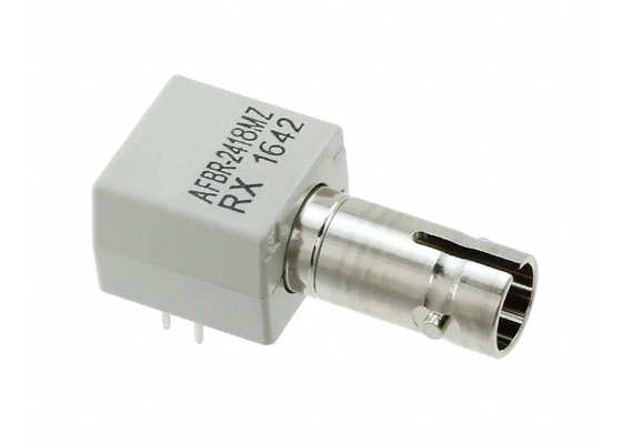 Récepteur à fibre optique AFBR-2418MZ avec photodiode intégrée et fonction RSSI à débit de données de 50 MBd