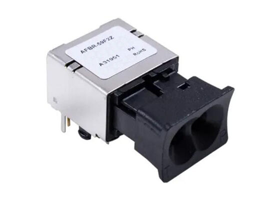 AFBR-59F2Z Émetteur-récepteur POF compact de longueur d'onde de 650 nm à vitesse de transmission de 250 MBd pour applications industrielles