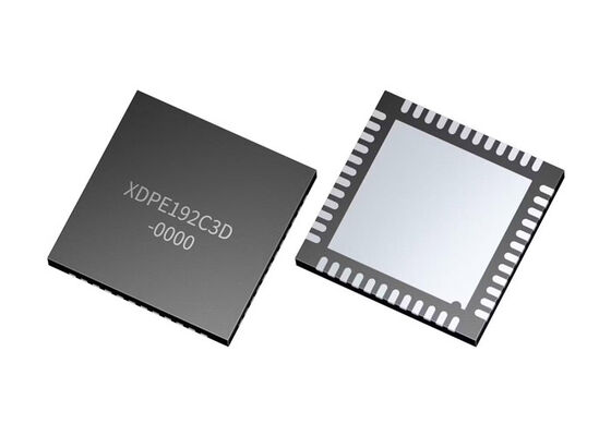 Contrôleurs multiphasés numériques à puce de Circuit intégré XDPE192C3D-0000, régulateur de tension à double boucle 12 phases