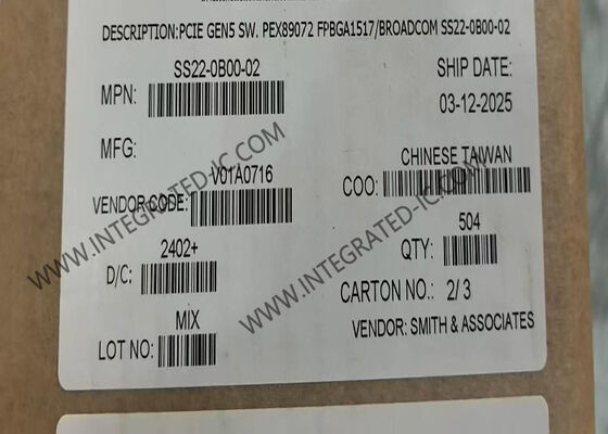 SS22-0B00-02 Puce de circuit intégré PCI Express Switch avec prise en charge PCIe 5.0 à 72 voies
