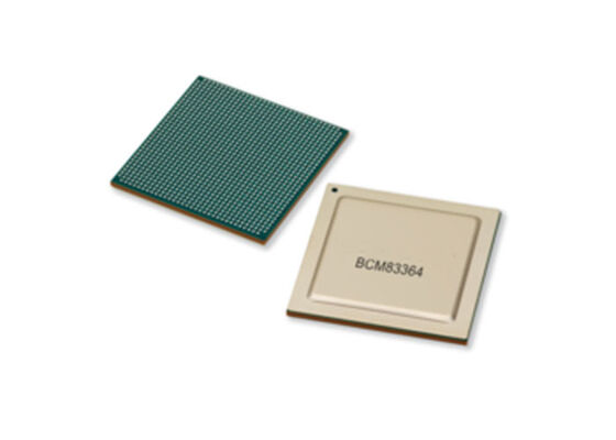 BCM83364 Ethernet IC Ultra faible puissance basse latence rétimérateur de fond et boîte de vitesses PHY