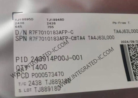 R7F7010183AFP Microcontrôleur 32 bits à usage général avec caméra AHL RH850/F1L MCU