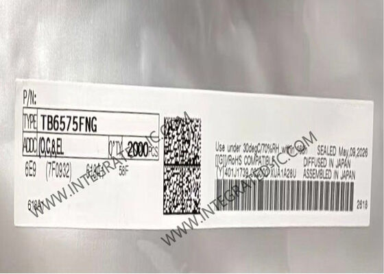 Contrôleur PWM à puce de circuit intégré TB6575FNG pour moteurs BLDC pleine onde triphasés avec commutation sans capteur et contrôle de courant PWM