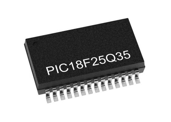 PIC18F25Q35-E/SS Microcontrôleur MCU 8 bits 64MHz 1,8 V à 5,5 V MCU pour la logique d'interface personnalisée