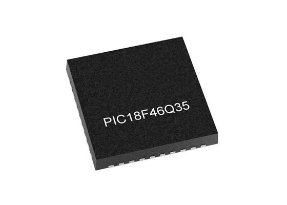 PIC18F46Q35-E/NHX Microcontrôleur MCU Microcontrôleur haute précision 8 bits 64 MHz pour les nœuds périphériques de l'IoT