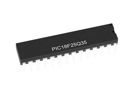 PIC18F25Q35-I/SP Microcontrôleur MCU basse puissance 8 bits 64MHz 1,8 V à 5,5 V MCU pour les nœuds périphériques IoT