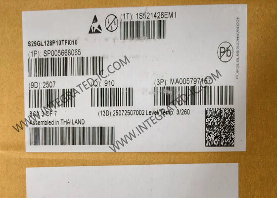 S29GL128P10TFI010 IC de mémoire flash non volatile ou non 128 Mbit avec technologie MirrorBit de 90 nm