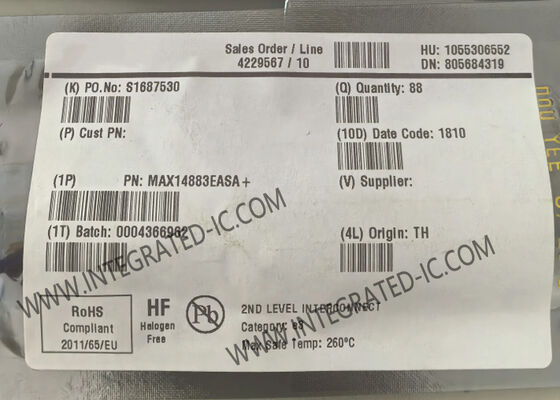 Puits de circuits intégrés MAX14883EASA 1 Mbps 130 mV CAN Transceiver IC SOIC8