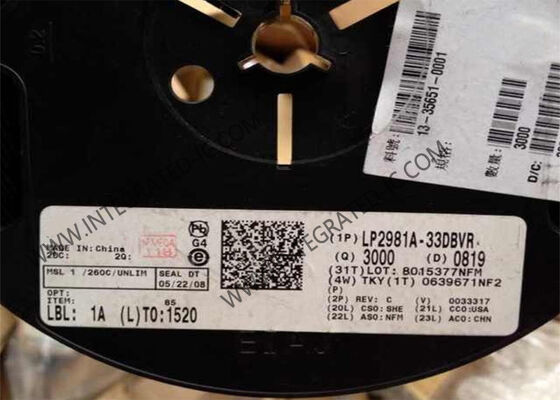 LP2981A-33DBVR puce de circuit intégré 100mA 16V régulateur de basse tension avec haute précision et activation