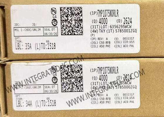 TMP1075NDRLR Capteur de température basse consommation IC avec interface SMBus