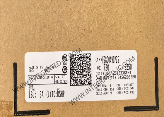 F280049CPZS Microcontrôleur temps réel 32 bits MCU avec une vitesse de 100 MHz, 256 Ko de mémoire Flash et 40 broches d'E/S