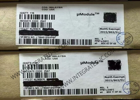 LTM4613IV Puce de circuit intégré à bruit ultra-faible 8A régulateur de μmodule DC/DC