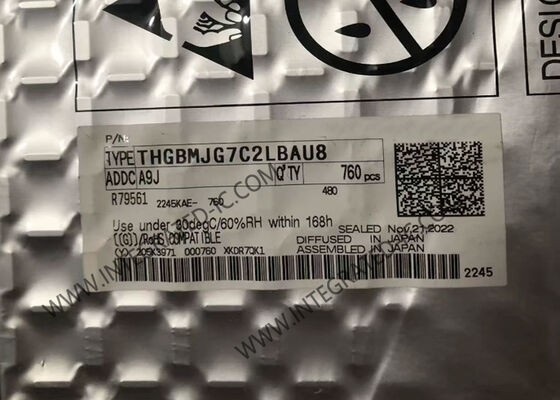 Mémoire instantanée IC d'eMMC électronique des circuits intégrés THGBMJG7C2LBAU8 128Gbit