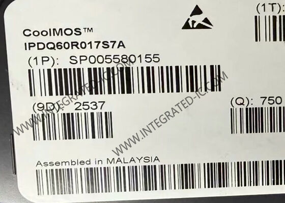 IPDQ60R017S7A 600V MOSFET Circuit Intégré avec 17 mOhms Rds On et 30A Courant de Drain Continu
