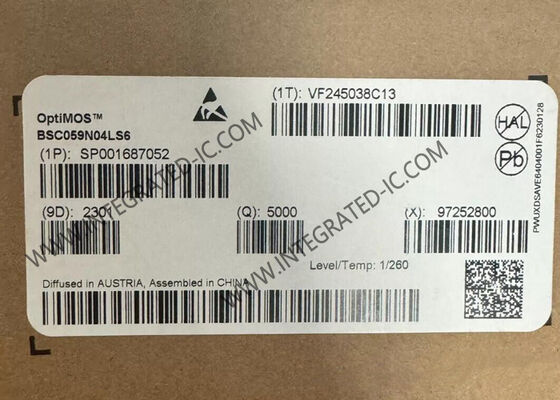 BSC059N04LS6 40V OptiMOS 6 Puissance MOSFET Transistor puce de circuit intégré dans le SuperSO8 5x6 Package
