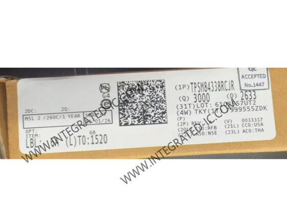 Module d'alimentation abaisseur synchrone TPSM84338RCJR 3A Circuit intégré avec mode sélectionnable par l'utilisateur