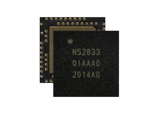 BT IC 8dbm NRF52833-QIAA-R BT 5.3 SoC NRF52833 QFN73 Radio capable de radiogoniométrie BT