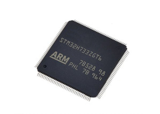ÉCLAIR à un noyau à 32 bits 144-LQFP d'IC 550MHz 1MB du microcontrôleur STM32H733ZGT6