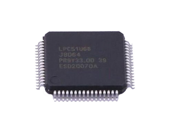 LPC51U68JBD64 intégré a enfoncé les puces LPC51U68 LQFP64 d'ARM Cortex